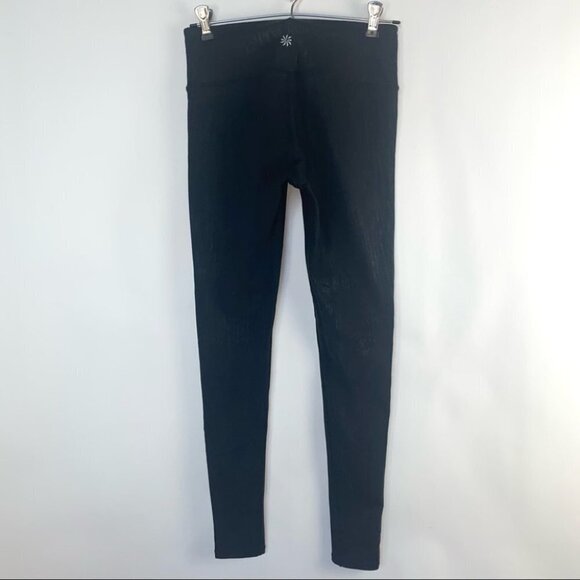 Athleta Crackle Chaturanga Metallic Leggings Style 159874 Size XSmall - Picture 6 of 10
